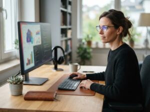 Bildschirmbrille Arbeitsplatz