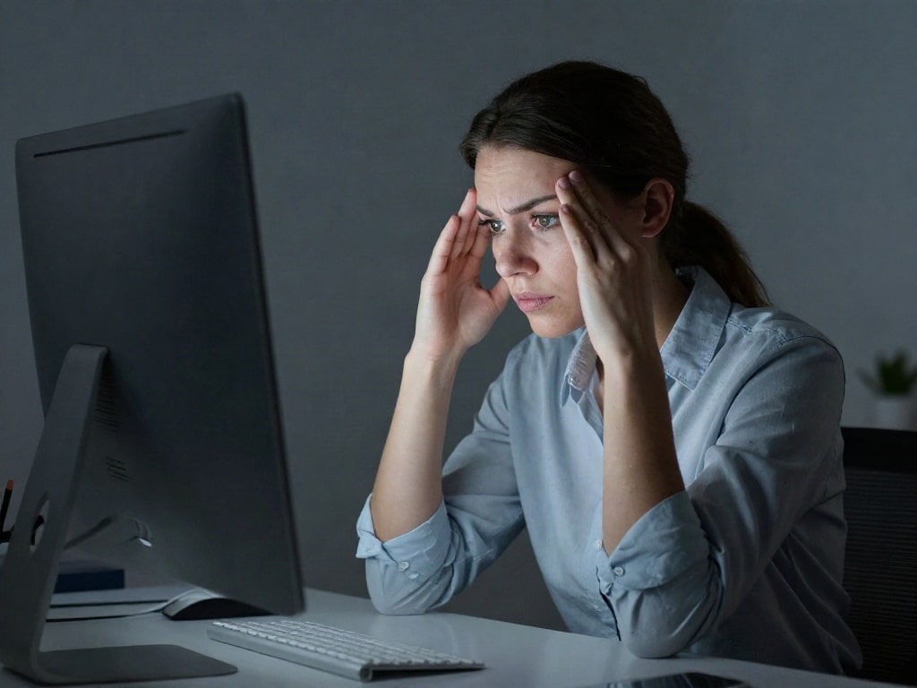 Bildschirmbrille Arbeitsplatz