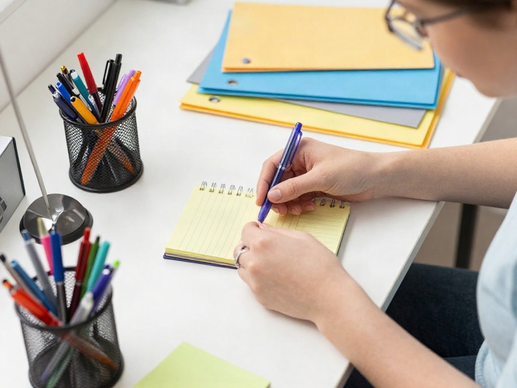 Büromaterial Arbeitsplatz