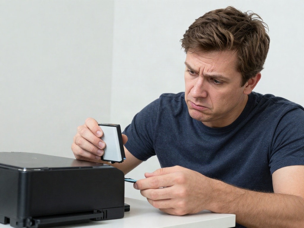 Drucker erkennt Patrone nicht