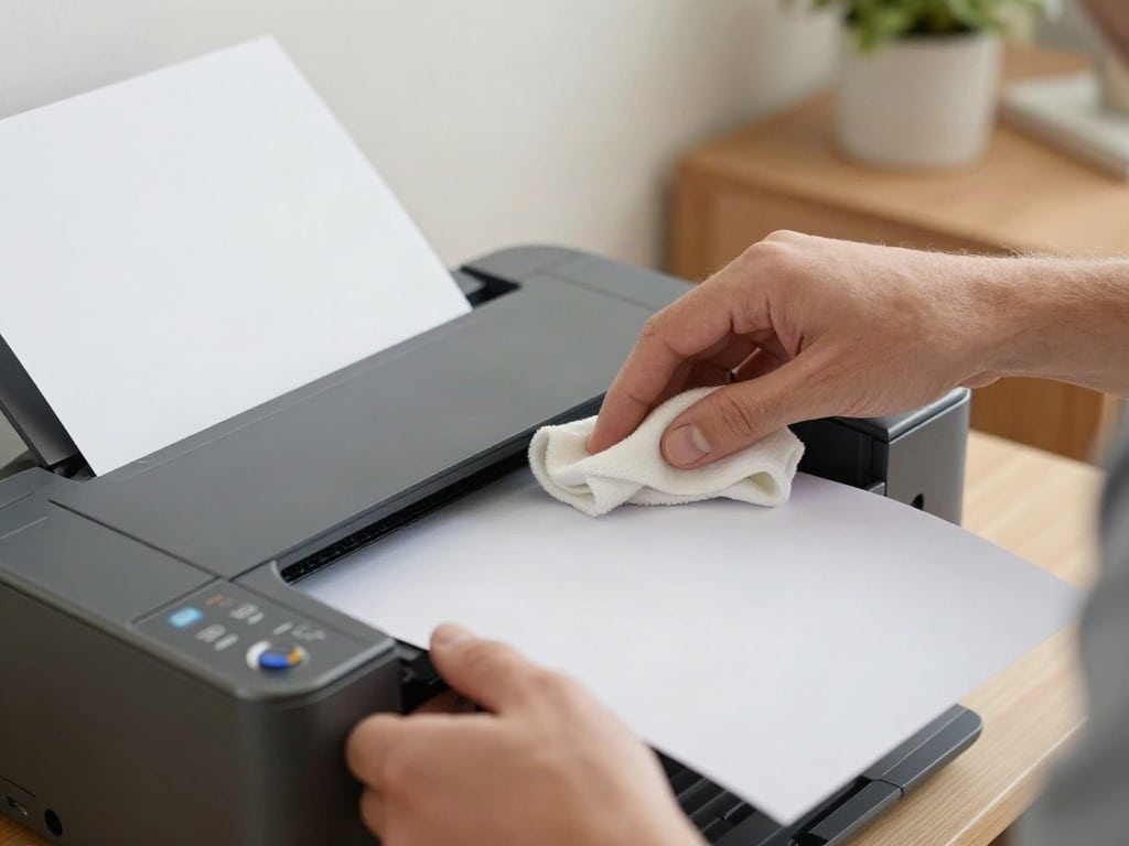 Drucker zieht Papier schief