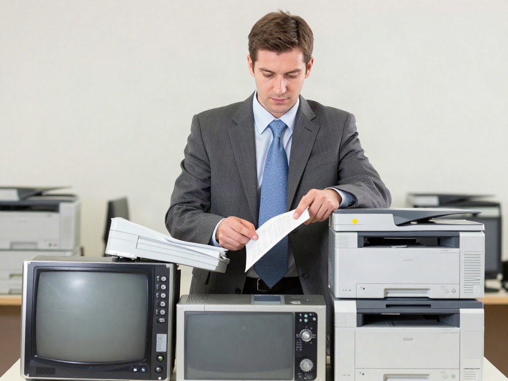 Elektroschrott Büro