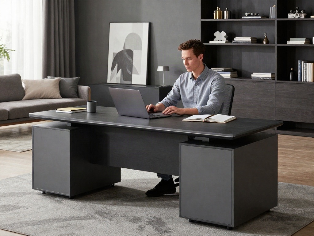 Homeoffice Wohnzimmer