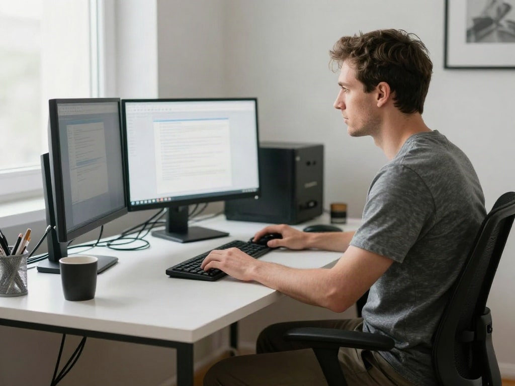 Homeoffice Kabelmanagement