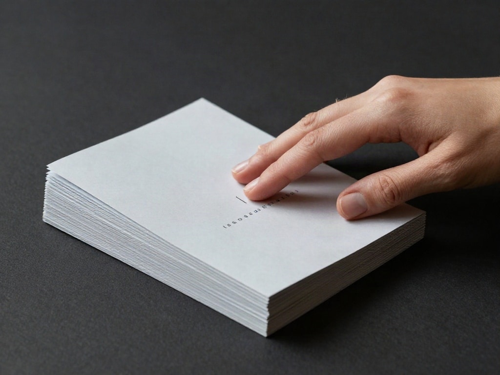 mattes oder glänzendes Papier