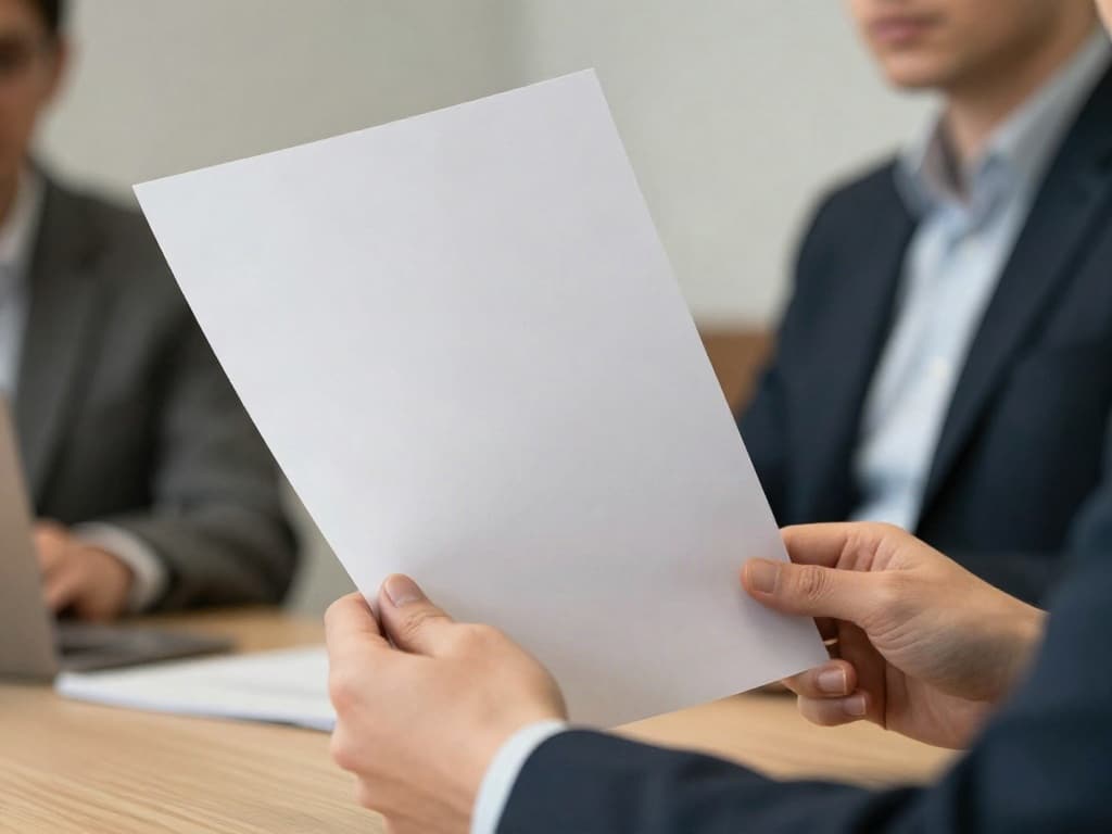 Papier für Präsentationen