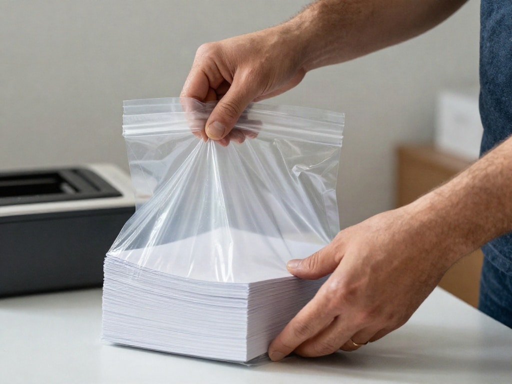 Papier richtig lagern