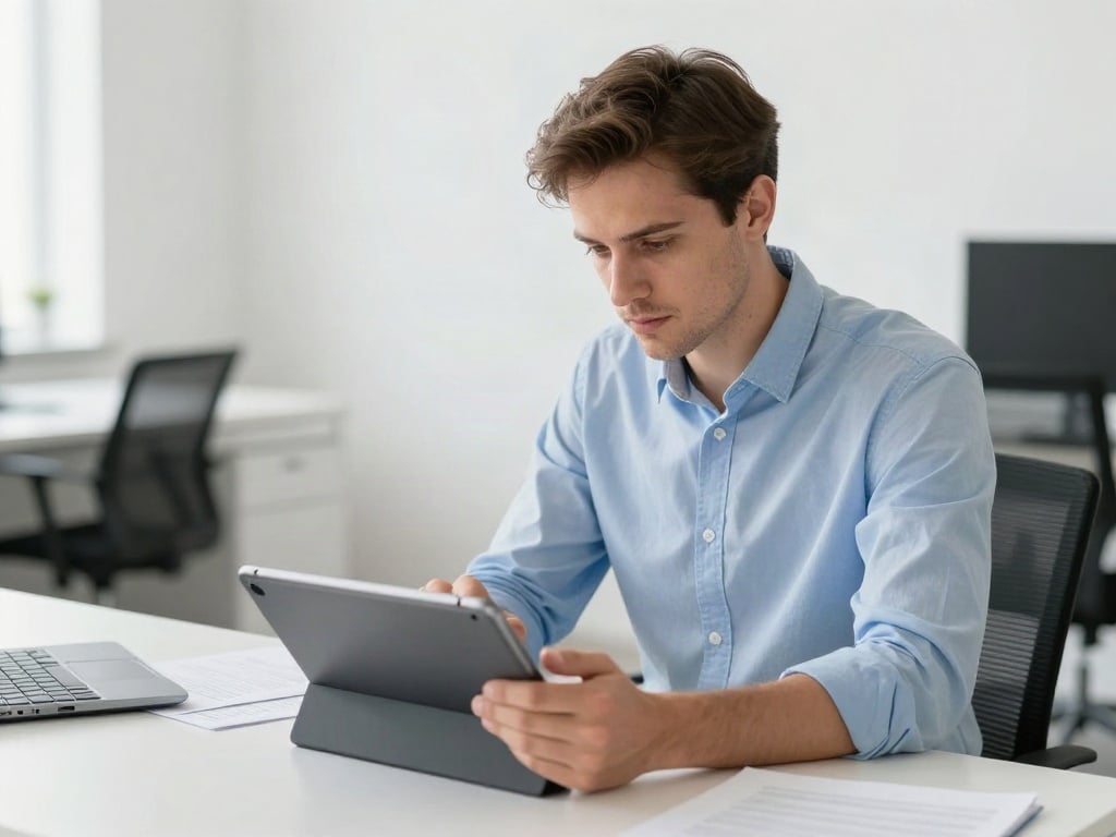 Papier sparen Büro
