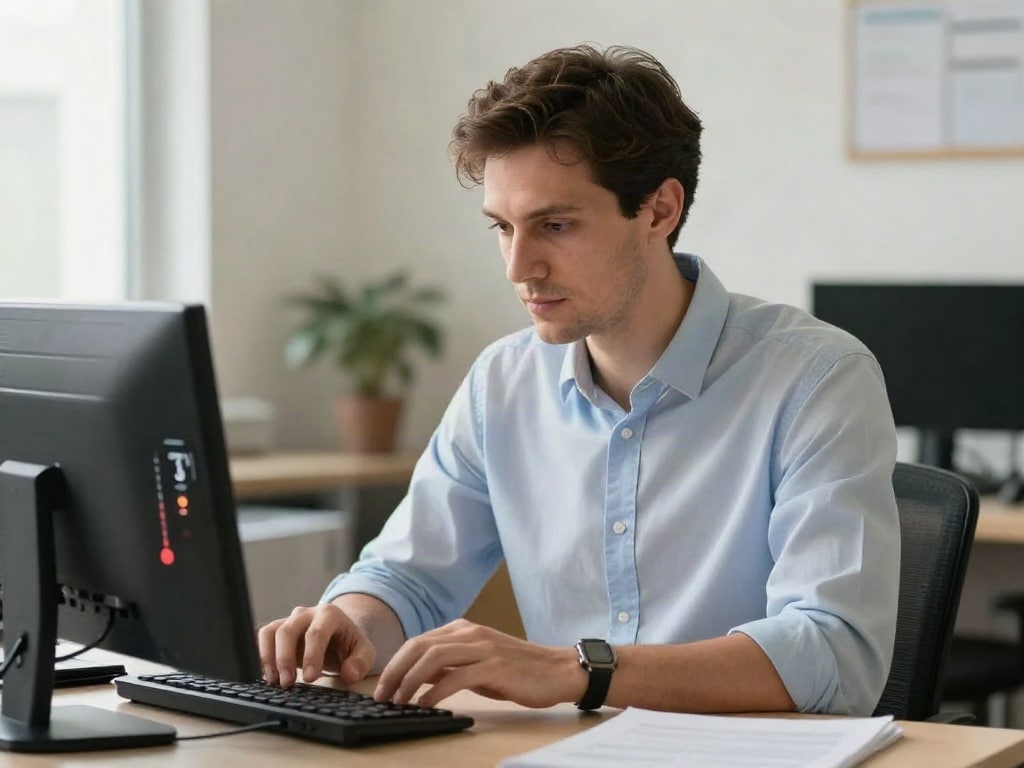 Raumtemperatur Büro