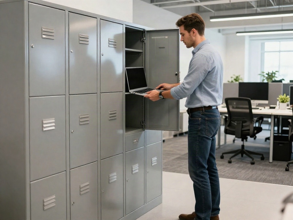 Desksharing Schließfach