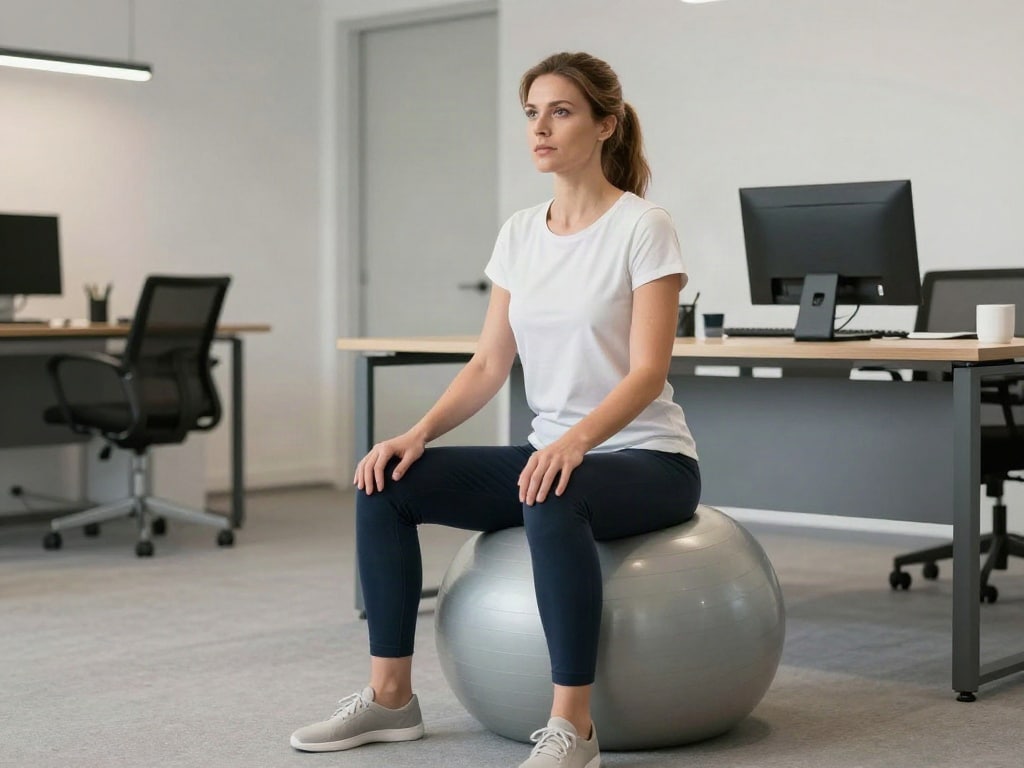 Sitzball Büro