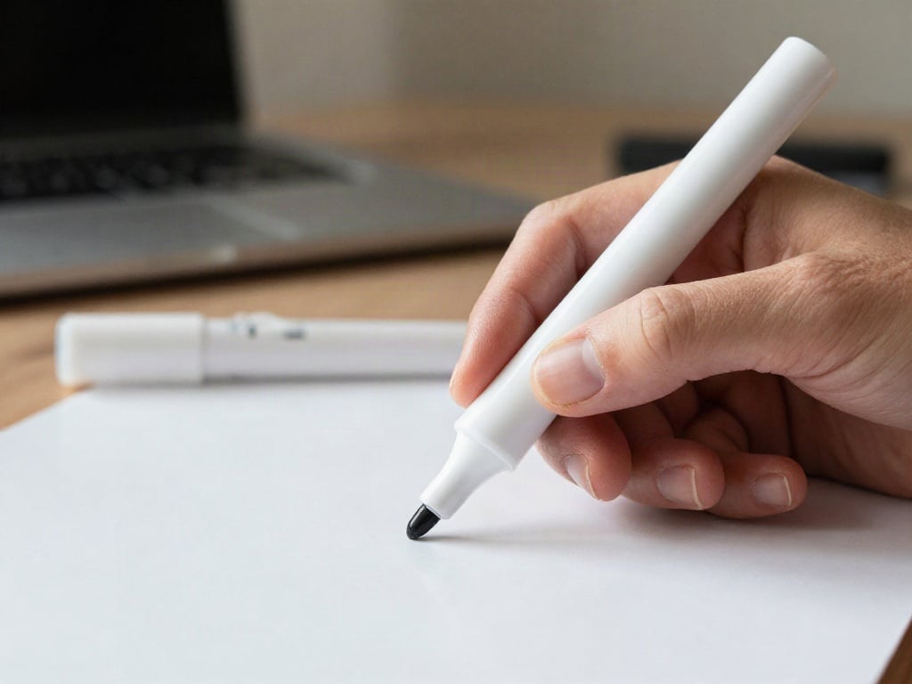 Whiteboard Marker eingetrocknet