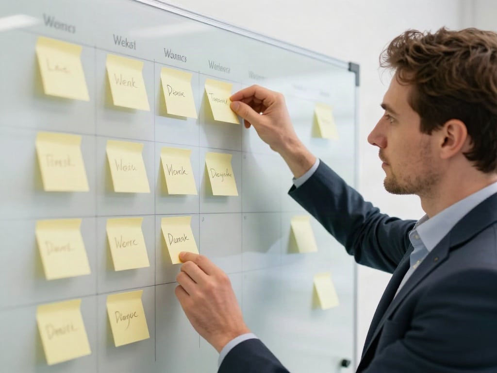 Wochenplanung Arbeit